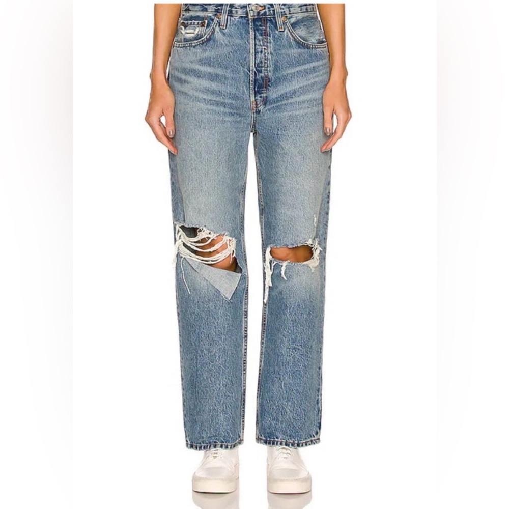 Re/Done
RE/DONE 90s Crop Low Slung Jeans
Medium Wash Size 27